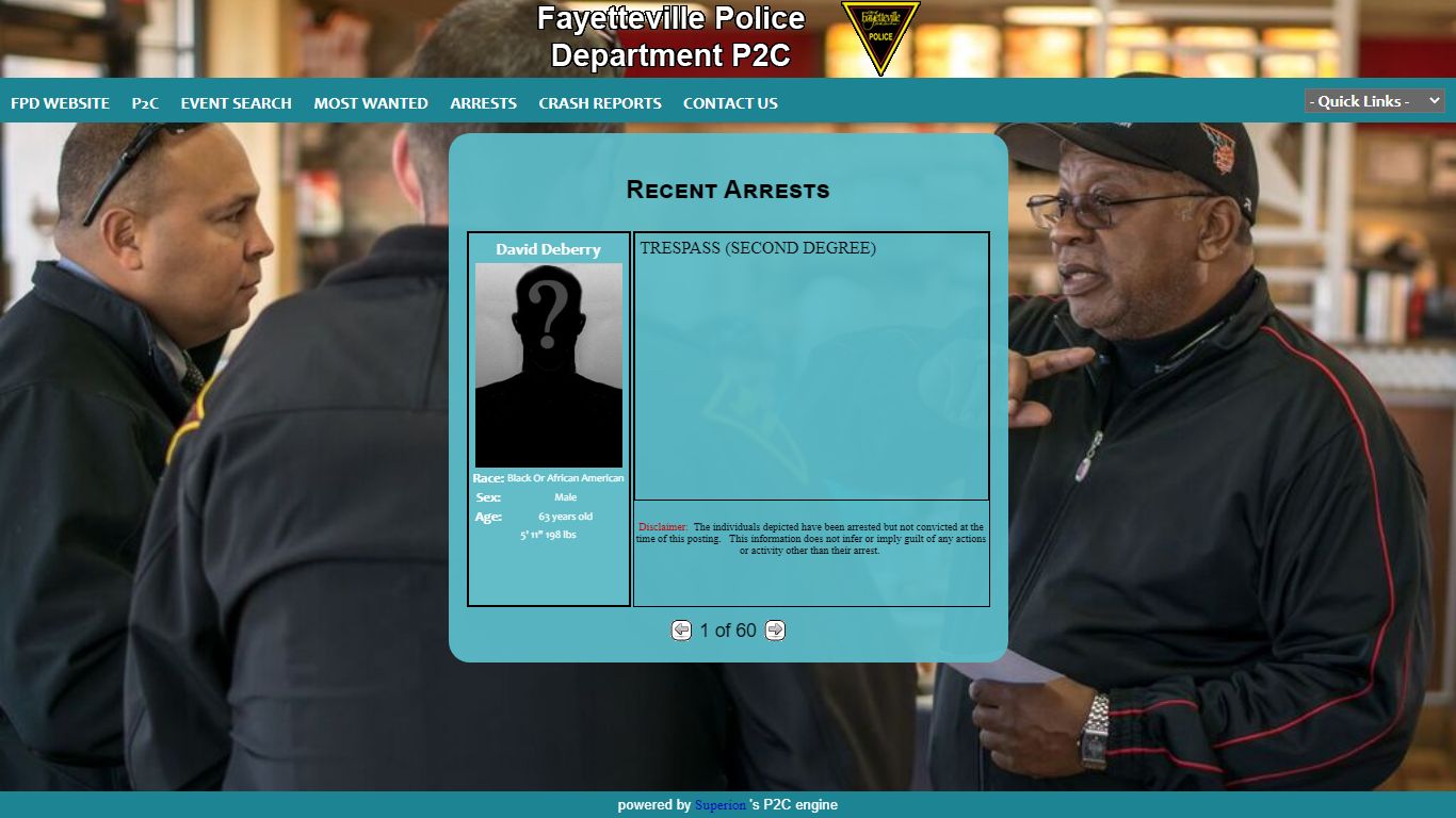 Fayetteville Police Department P2C